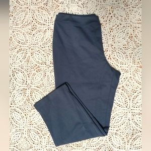 NEW Joan Rivers Cropped Ponte Knit Pants M